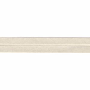 NATURAL 25mm Polycotton Standard (Single Fold) Bias Binding, Sold by the Metre