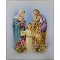 HOLY FAMILY Religious Print, 10&quot; x 8&quot; (200mm x 250mm)