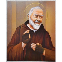 PADRE PIO Religious Print, 10&quot; x 8&quot; (200mm x 250mm)