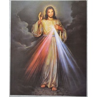 Devine Mercy Religious Print, 10" x 8" (200mm x 250mm)