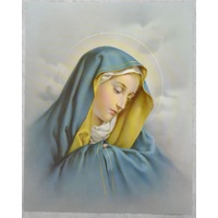 OUR LADY OF SORROWS Religious Print, 10&quot; x 8&quot; (200mm x 250mm)