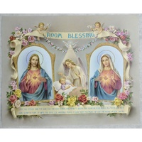 ROOM BLESSING Religious Print, 10&quot; x 8&quot; (200mm x 250mm)