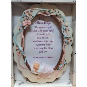 Baby Blessings Photo Frame 170×125mm