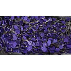Newey Bulk Flower Head Pins 55 x 0.59mm, Purple, 1000 pieces per Box