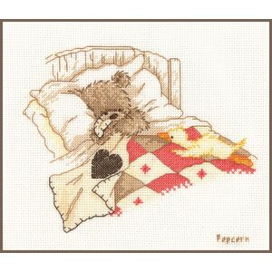 Vervaco POPCORN CUDDLE UP Counted Cross Stitch Kit PN-0011190