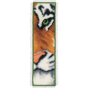 Vervaco TIGER Bookmark Counted Cross Stitch Kit PN-0011281