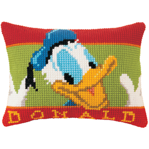 Vervaco Disney DONALD DUCK Latch Hook Cushion Front Kit PN-0014546