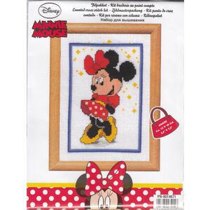 Vervaco DISNEY MINNIE MOUSE Counted Cross Stitch Kit PN-0014671