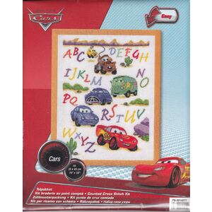 Vervaco DISNEY CARS Counted Cross Stitch Kit PN-0014877