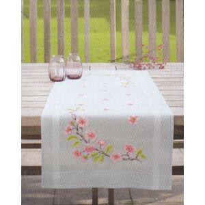 Vervaco APPLE BLOSSOMS Table Runner Kit 40 x 100cm, PN-0143929