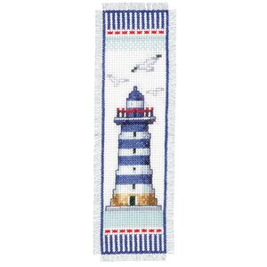 Vervaco LIGHTHOUSE Bookmark Counted Cross Stitch Kit PN-0144279