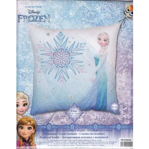 Vervaco DISNEY FROZEN ELSA Cushion Cover Embroidery Kit PN-0166259