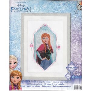 Vervaco DISNEY FROZEN ANNA Counted Cross Stitch Kit PN-167299