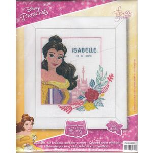 Vervaco DISNEY ENCHANTED BEAUTY Birth Record Counted Cross Stitch Kit PN-0168031