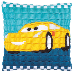 Vervaco Disney CARS CRUZ Long Stitch Cushion Front Kit PN-0169749