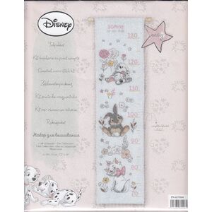 Vervaco DISNEY Little Dalmatian Growth Chart Counted Cross Stitch Kit PN-0170509