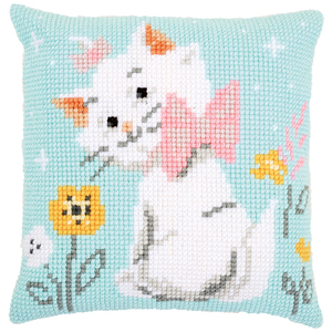 Vervaco Disney ARISTOCATS MARIE Latch Hook Cushion Front Kit PN-0172099