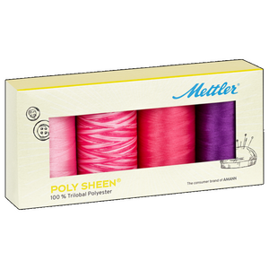 Poly Sheen No.40 Thread Pack BLOSSOM 4 x 800m Spools