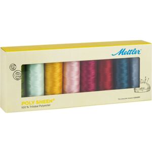 Poly Sheen No.40 Thread Pack 8 x 200m Spools MODERN KIT