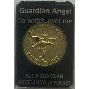 Pocket Token Gold Colour, January Birthstone