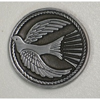 Holy Spirit Pocket Token With Message / Prayer, 31mm Diameter Metal