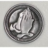 SERENITY Pocket Token With Message / Prayer 31mm Diameter Metal