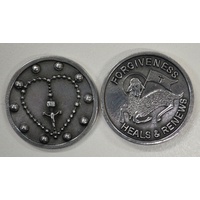 RECONCILIATION POCKET TOKEN, With Message, 31mm Diameter, Metal