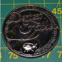 DEAREST FATHER LUCKY COIN, 35mm Diameter, A Beautiful Gift Idea