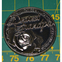 Lucky Coin, DEAREST GRANDMA, 35mm Diameter, A Beautiful Gift Idea