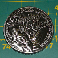 Lucky Coin, Thinking Of You, 35mm Diameter, A Beautiful Gift Idea