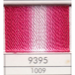 Presencia Finca Perle 5 Egyptian Cotton, 10 Gram, 9395 Shaded Dark Pink