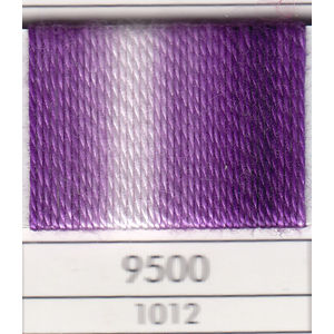 Presencia Finca Perle 5 Egyptian Cotton, 10 Gram, 9500 Shaded Dark Purple