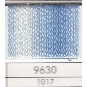 Presencia Finca Perle 5 Egyptian Cotton, 10 Gram, 9630 Shaded Light Blue