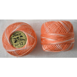 Presencia Finca Perle 12 Egyptian Cotton, 5 Gram, 9175 Shaded Coral