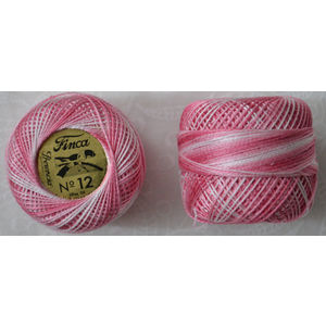 Presencia Finca Perle 12 Egyptian Cotton, 5 Gram, 9335 Shaded Light Pink