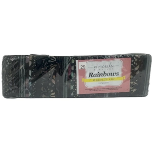 Rainbows 40 x 2 1/2&quot; Strips 44&quot; Long by Victorian Textiles (#29)