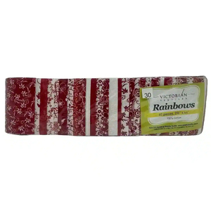 Rainbows 40 x 2 1/2" Strips 44" Long by Victorian Textiles (#30)