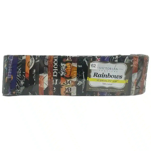 Rainbows 40 x 2 1/2" Strips 44" Long by Victorian Textiles (#62)