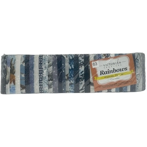 Rainbows 40 x 2 1/2&quot; Strips 44&quot; Long by Victorian Textiles (#63)
