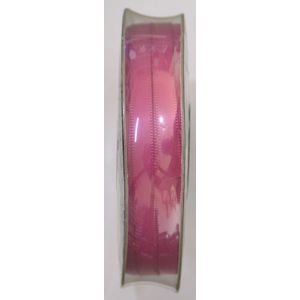 Uni-Ribbon Double Sided Satin Ribbon, 6mm, 14 GARDEN ROSE, Full 40 Metre Roll