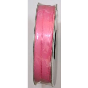 Uni-Ribbon Double Sided Satin Ribbon, 6mm, 18 HOT PINK, Full 40 Metre Roll