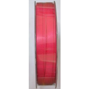 Uni-Ribbon Double Sided Satin Ribbon, 6mm, 19 SHOCKING PINK, Full 40 Metre Roll