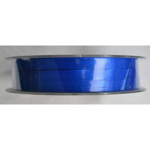 Uni-Ribbon Double Sided Satin Ribbon, 6mm, 47 ELECTRIC BLUE, Full 40 Metre Roll