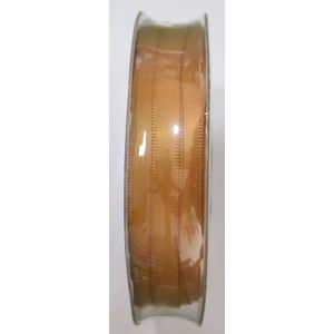 Uni-Ribbon Double Sided Satin Ribbon, 6mm, 82 ANTIQUE GOLD, Full 40 Metre Roll
