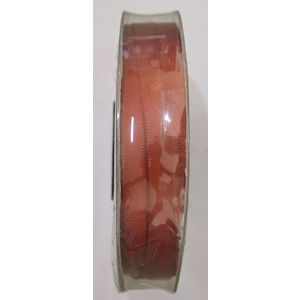 Uni-Ribbon Double Sided Satin Ribbon, 6mm, 88 RUST, Full 40 Metre Roll
