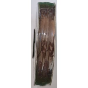 Uni-Ribbon Double Sided Satin Ribbon, 6mm, 99 BROWN, Per Metre