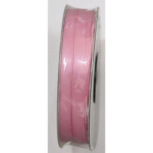Uni-Ribbon Double Sided Satin Ribbon, 9mm, 18 LIGHT HOT PINK, Full 40 Metre Roll