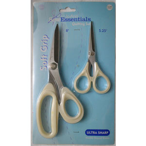 Jo-Ann Sew Essentials Quilting Scissor Set, 8&quot; &amp; 5.25&quot; Stainless Steel Scissors