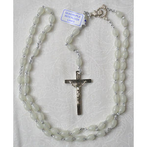 Luminous Rosary, 46cm Overall, Quadruple Interlock Links, Great First Rosary.