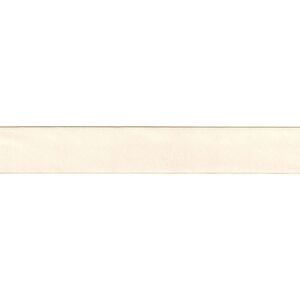 CREAM 25mm Double Sided Satin Ribbon by the Metre